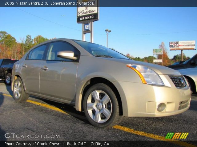 2009 Nissan Sentra 2.0 in Sonoran Sand