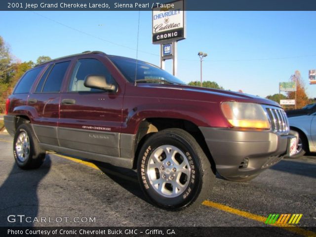 2001 Jeep Grand Cherokee Laredo in Sienna Pearl