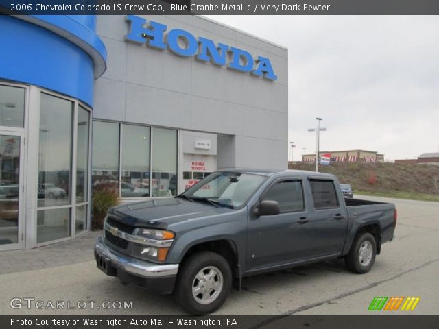 2006 Chevrolet Colorado LS Crew Cab in Blue Granite Metallic
