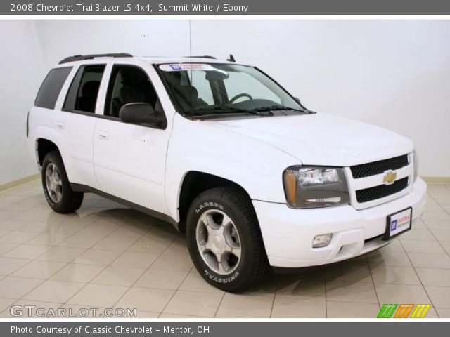 2008 Chevrolet TrailBlazer LS 4x4 in Summit White
