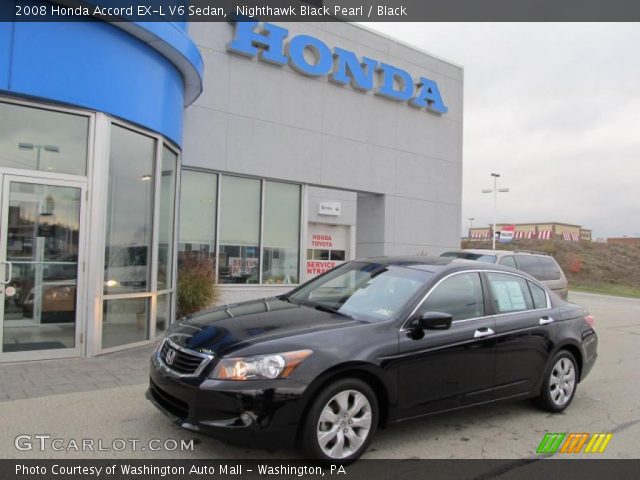 2008 Honda Accord EX-L V6 Sedan in Nighthawk Black Pearl