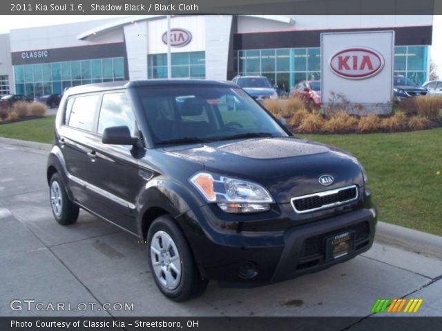 2011 Kia Soul 1.6 in Shadow Black