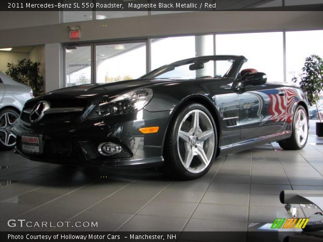 2011 Mercedes-Benz SL 550 Roadster in Magnetite Black Metallic