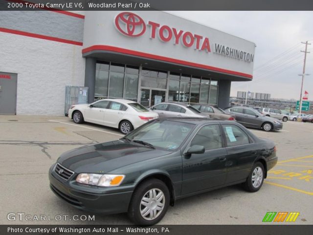2000 Toyota Camry LE V6 in Woodland Pearl