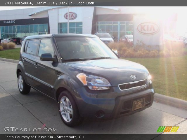 2011 Kia Soul + in Denim Blue