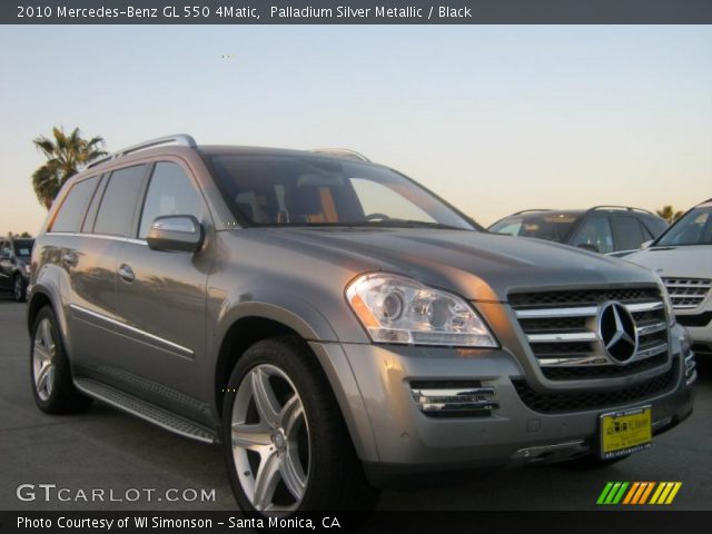 2010 Mercedes-Benz GL 550 4Matic in Palladium Silver Metallic