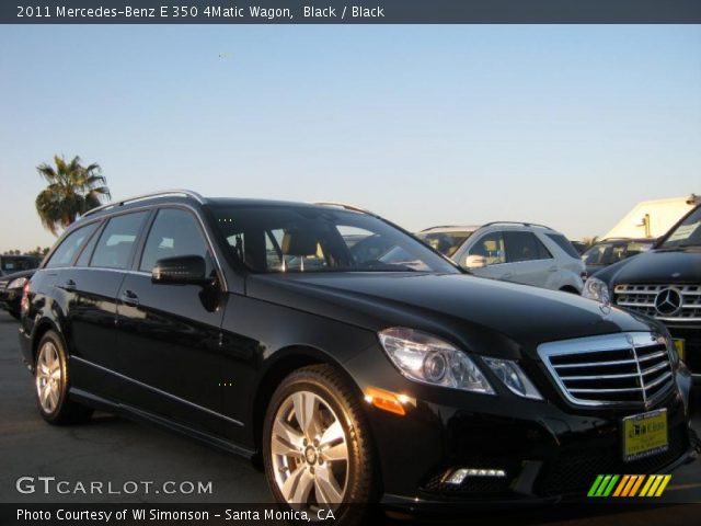 2011 Mercedes-Benz E 350 4Matic Wagon in Black