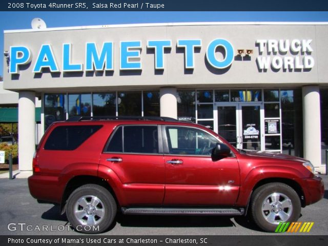2008 Toyota 4Runner SR5 in Salsa Red Pearl