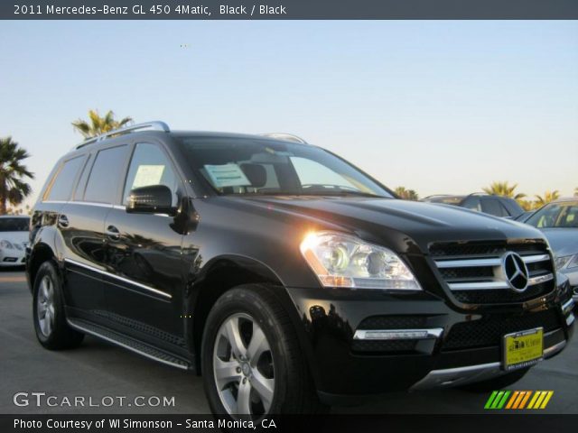 2011 Mercedes-Benz GL 450 4Matic in Black