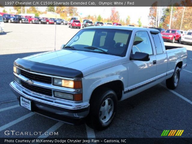 1997 Chevrolet C/K C1500 Silverado Extended Cab in Olympic White