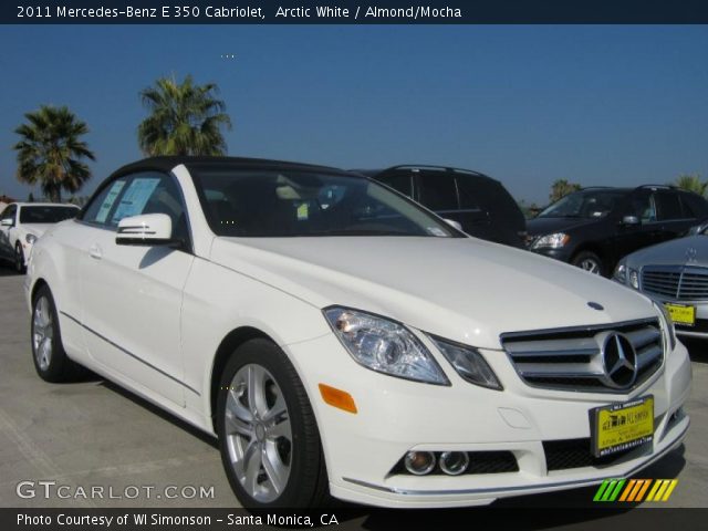 2011 Mercedes-Benz E 350 Cabriolet in Arctic White