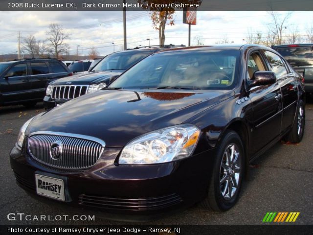 2008 Buick Lucerne CXL in Dark Crimson Metallic
