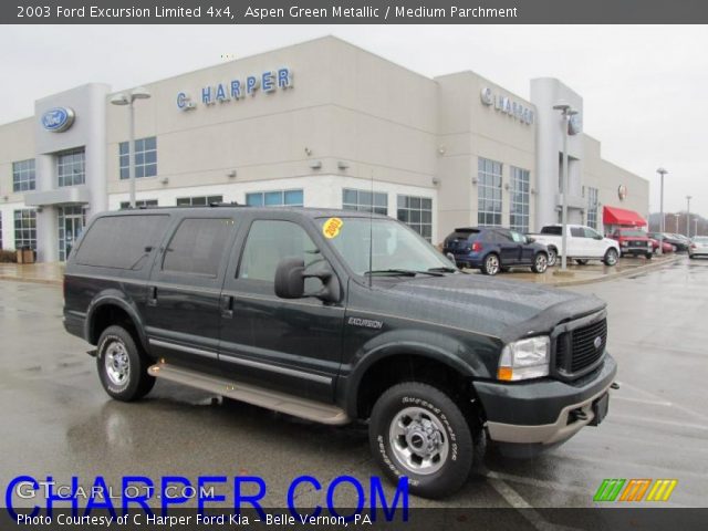 2003 Ford Excursion Limited 4x4 in Aspen Green Metallic