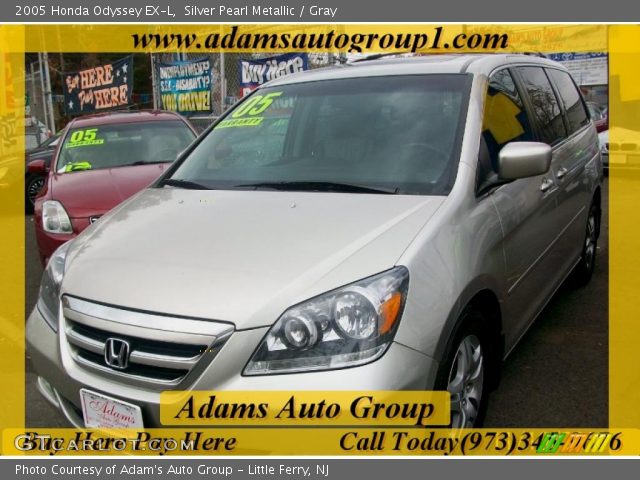 2005 Honda Odyssey EX-L in Silver Pearl Metallic