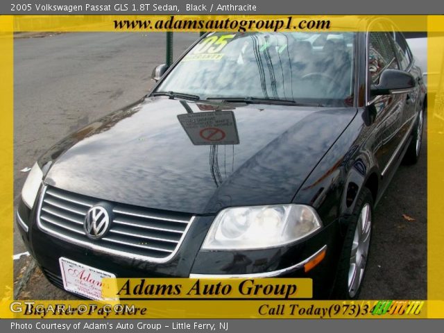 2005 Volkswagen Passat GLS 1.8T Sedan in Black