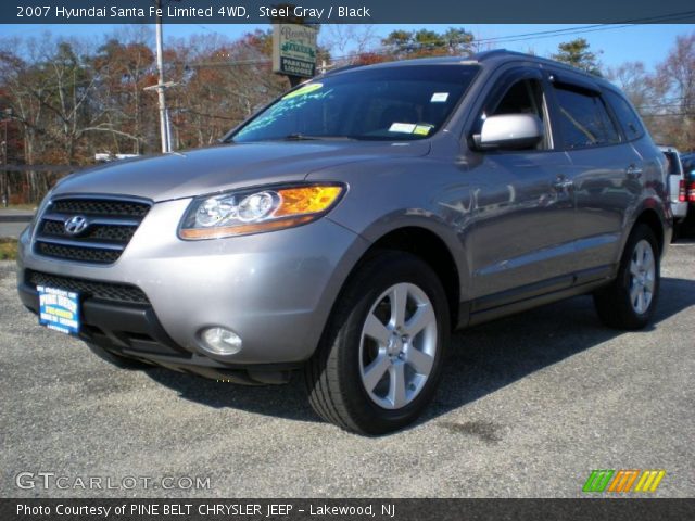 2007 Hyundai Santa Fe Limited 4WD in Steel Gray