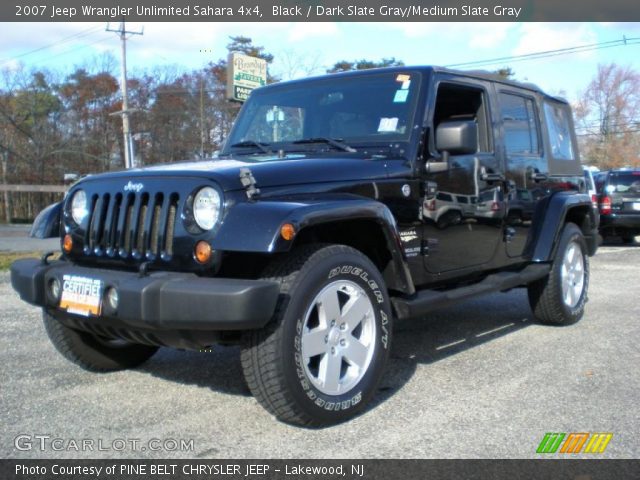 2007 Jeep Wrangler Unlimited Sahara 4x4 in Black