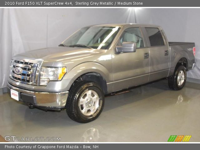2010 Ford F150 XLT SuperCrew 4x4 in Sterling Grey Metallic