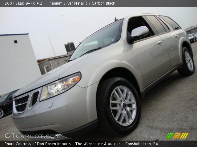 2007 Saab 9-7X 4.2i in Titanium Silver Metallic