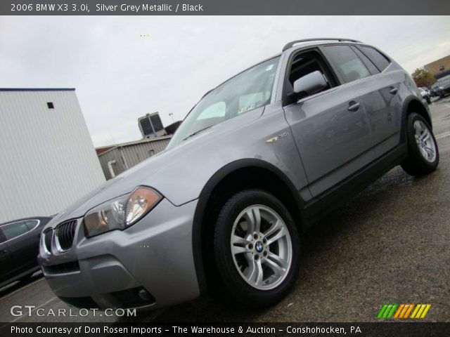 2006 BMW X3 3.0i in Silver Grey Metallic