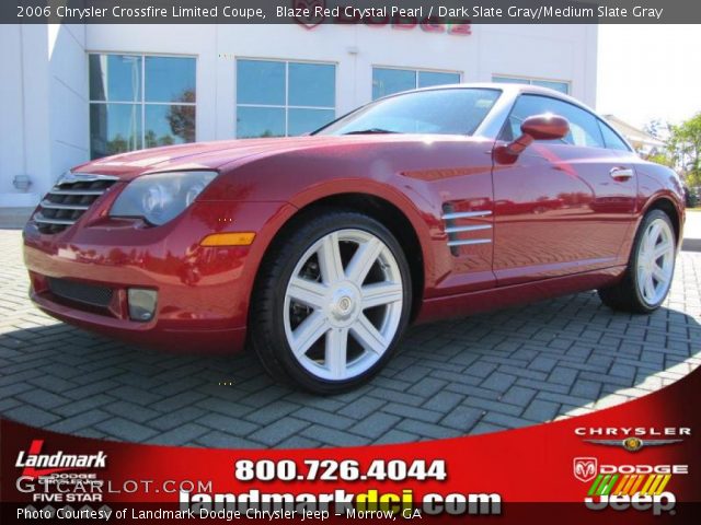 2006 Chrysler Crossfire Limited Coupe in Blaze Red Crystal Pearl