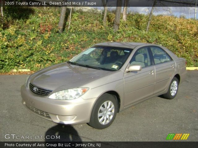 2005 Toyota Camry LE in Desert Sand Mica