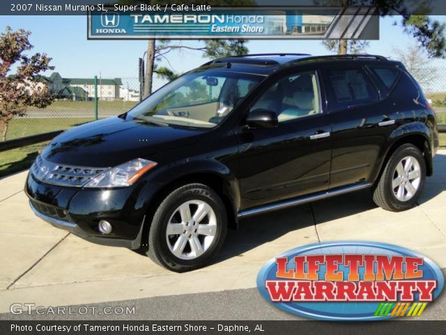 2007 Nissan Murano SL in Super Black