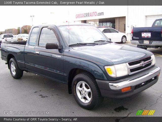 1998 Toyota Tacoma Extended Cab in Evergreen Pearl Metallic