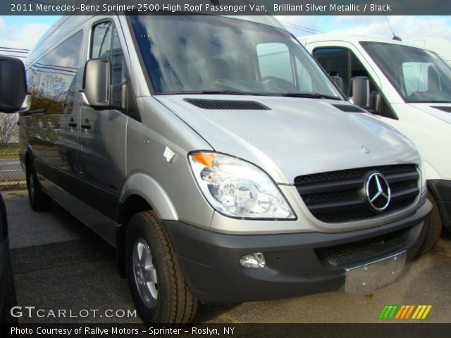 2011 Mercedes-Benz Sprinter 2500 High Roof Passenger Van in Brilliant Silver Metallic