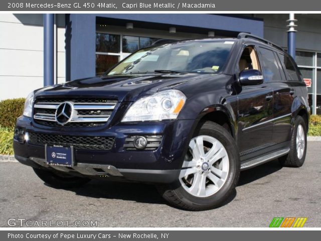 2008 Mercedes-Benz GL 450 4Matic in Capri Blue Metallic