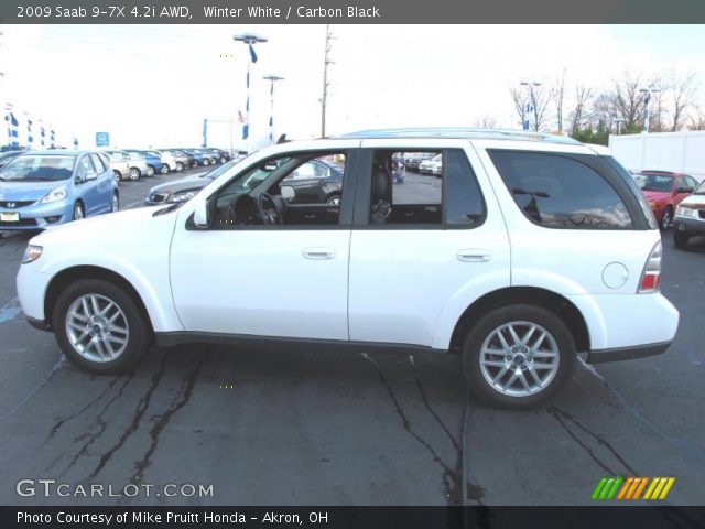 2009 Saab 9-7X 4.2i AWD in Winter White