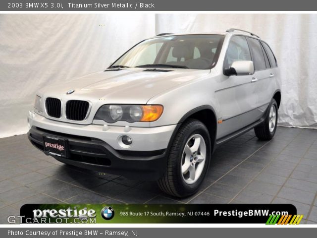 2003 BMW X5 3.0i in Titanium Silver Metallic