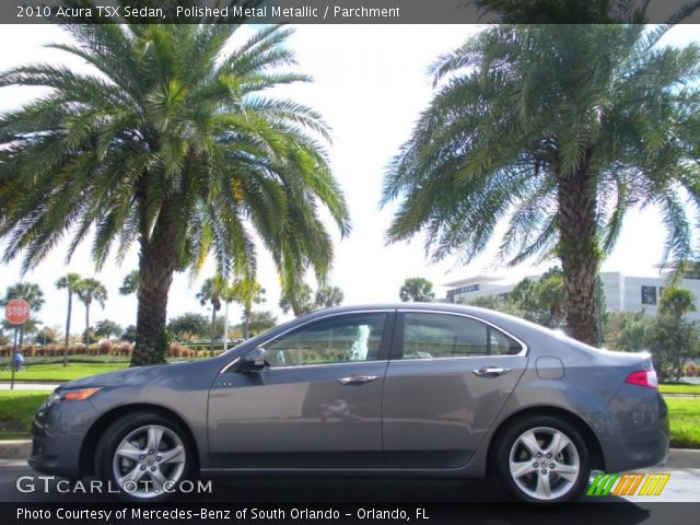 2010 Acura TSX Sedan in Polished Metal Metallic