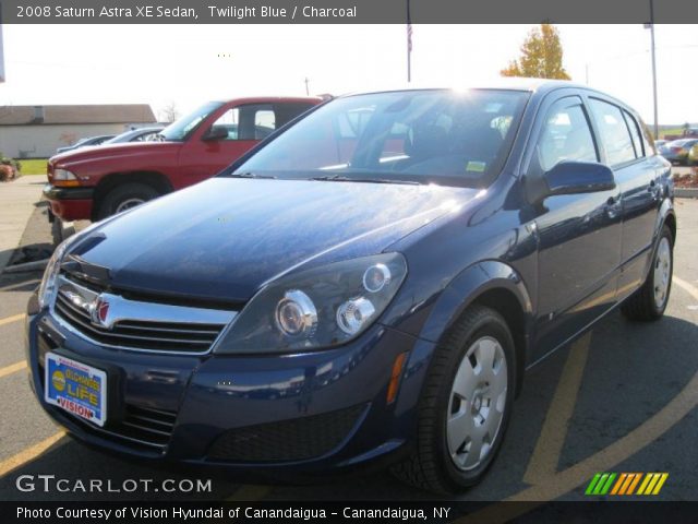 2008 Saturn Astra XE Sedan in Twilight Blue