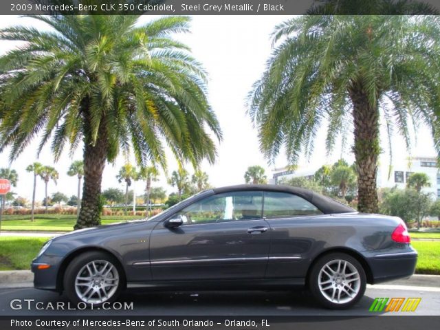 2009 Mercedes-Benz CLK 350 Cabriolet in Steel Grey Metallic