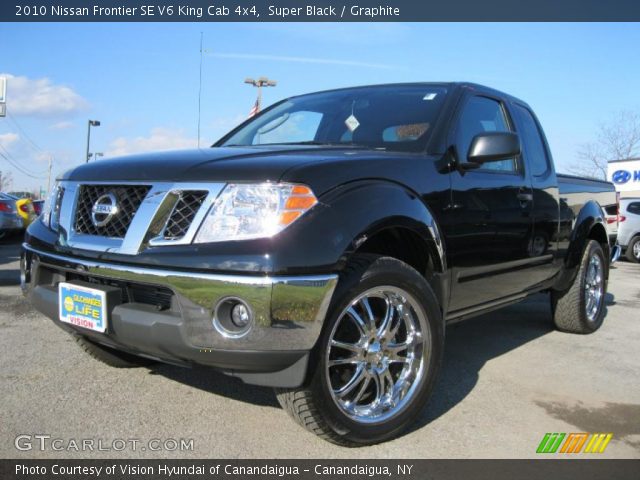 2010 Nissan Frontier SE V6 King Cab 4x4 in Super Black