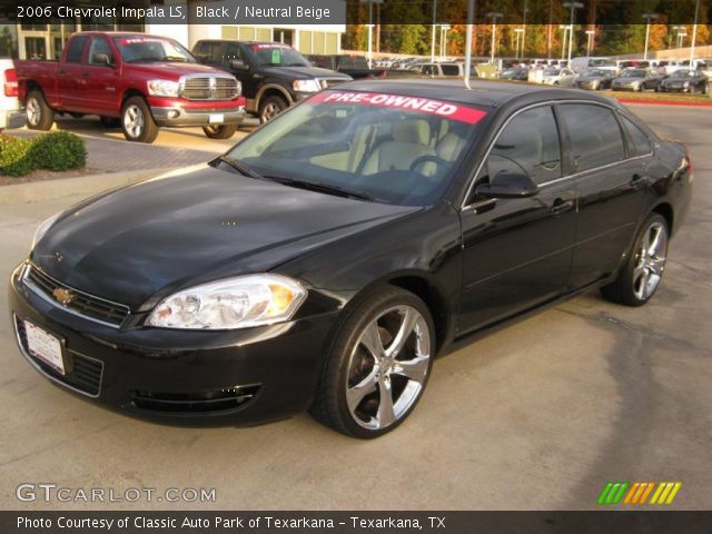2006 Chevrolet Impala LS in Black