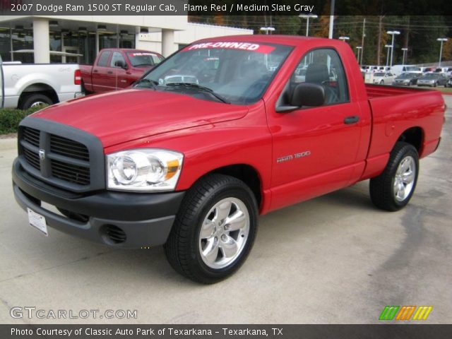 2007 Dodge Ram 1500 ST Regular Cab in Flame Red