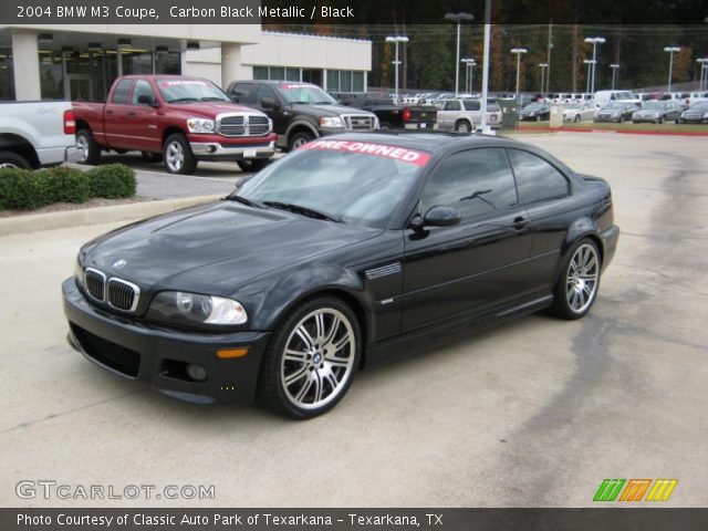 2004 BMW M3 Coupe in Carbon Black Metallic