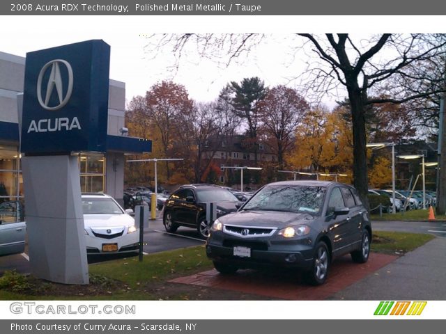 2008 Acura RDX Technology in Polished Metal Metallic