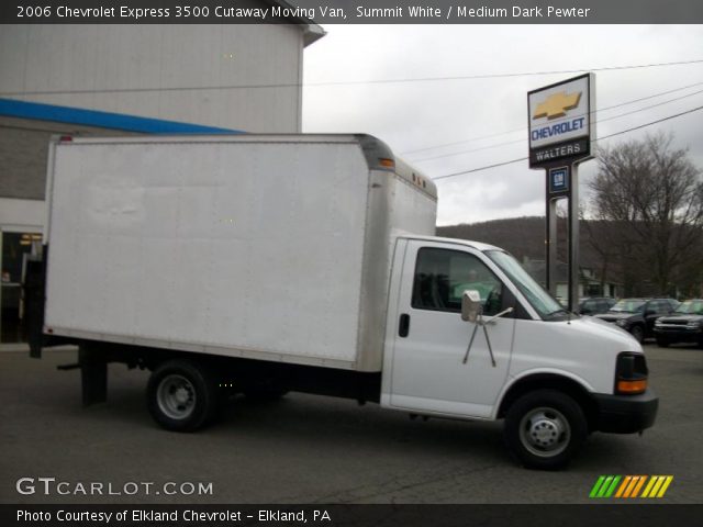 2006 Chevrolet Express 3500 Cutaway Moving Van in Summit White