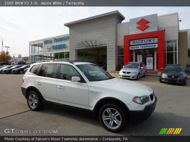 2005 BMW X3 3.0i in Alpine White
