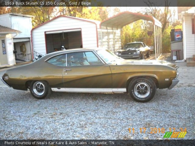 1969 Buick Skylark GS 350 Coupe in Gold