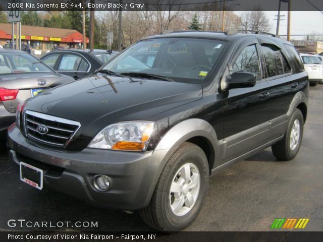 2008 Kia Sorento EX 4x4 in Ebony Black