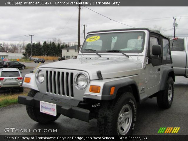 2005 Jeep Wrangler SE 4x4 in Bright Silver Metallic