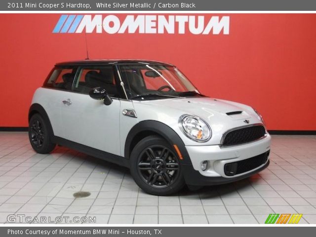2011 Mini Cooper S Hardtop in White Silver Metallic