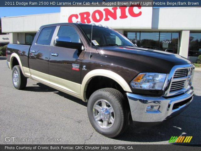 2011 Dodge Ram 2500 HD Laramie Crew Cab 4x4 in Rugged Brown Pearl