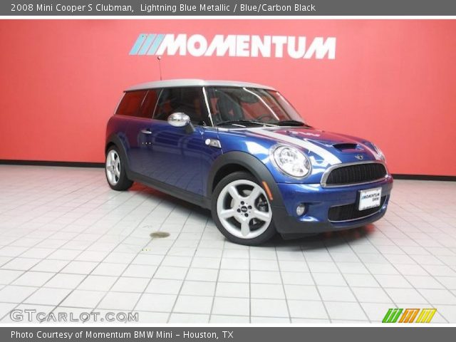 2008 Mini Cooper S Clubman in Lightning Blue Metallic