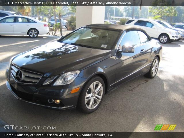 2011 Mercedes-Benz E 350 Cabriolet in Steel Grey Metallic