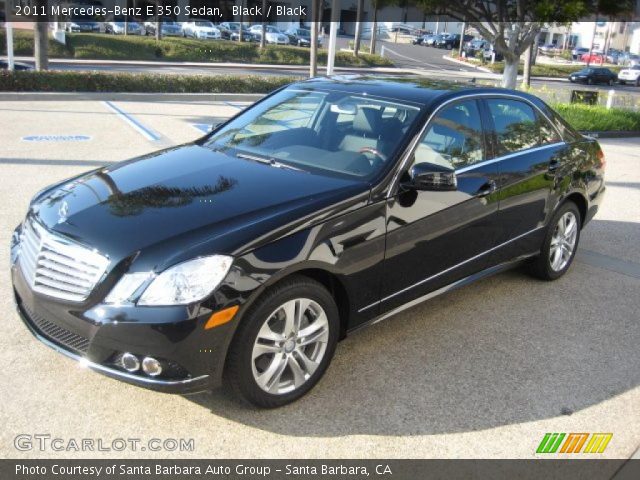 2011 Mercedes-Benz E 350 Sedan in Black